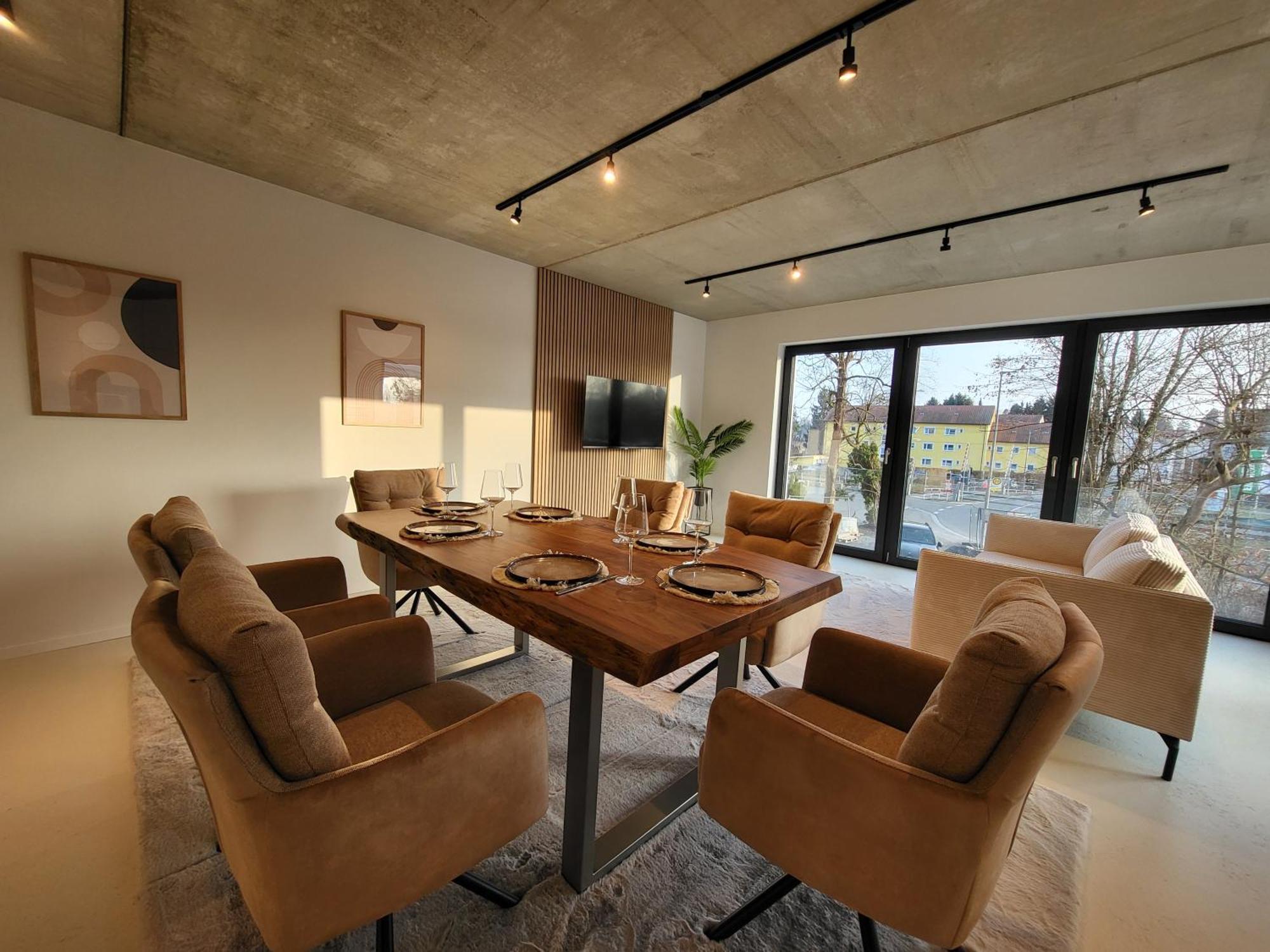 Sioux: Stilvolles Designapartment Am Bodensee Bodolz Exterior photo